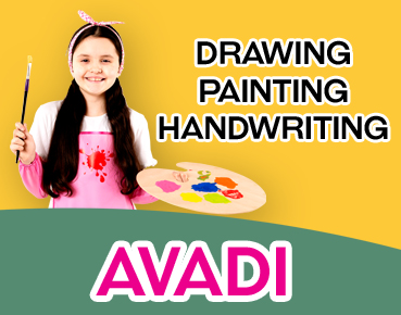 drawing Painting Handwriting classes for kids near to me Avadi