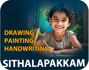 drawing Painting Handwriting classes for kids near to me sithalapakkam